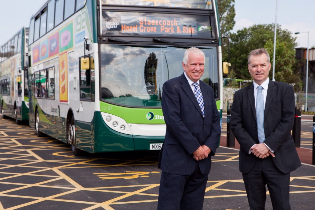Hazel Grove's Park and ride opens for business - About Manchester