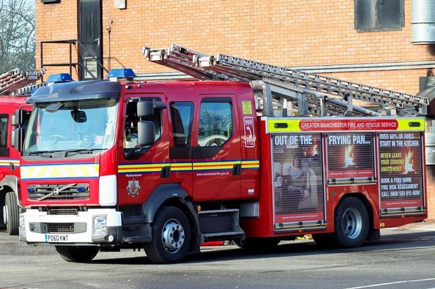 Firefighters battling blaze at Delph Mill - About Manchester