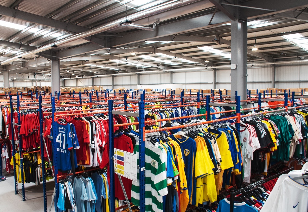 Vintage football shirts retailer moves to new HQ to accommodate