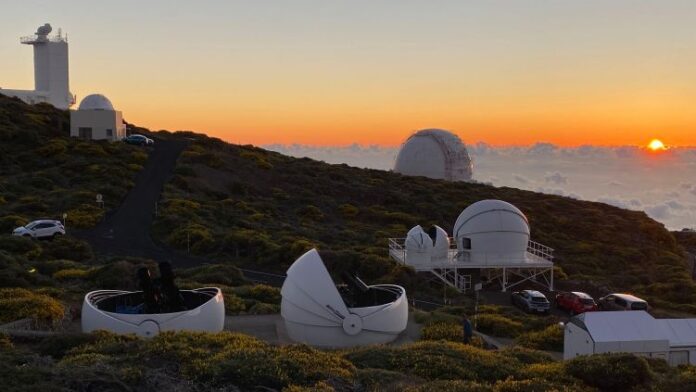 A telescope made up of two identical arrays on opposite sides of the planet has been produced to track down sources of gravitational waves