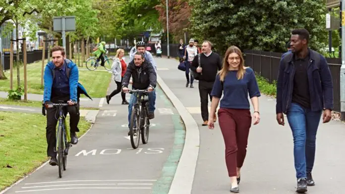 Work has started this week on bringing a new walking and cycling route to Cheadle that will help residents to connect to existing routes