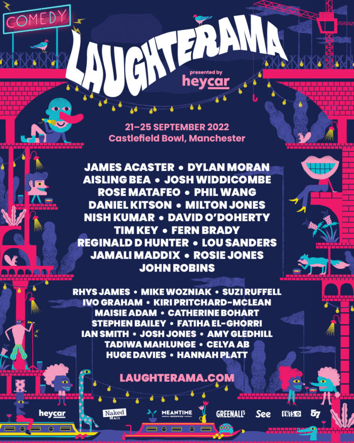 LAUGHTERAMA is a brand-new venture from the sibling team behind a series of successful comedy festivals running annually