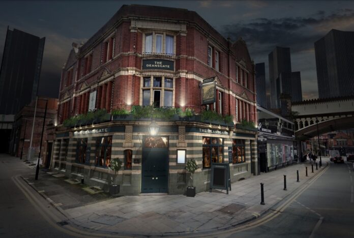 The Deansgate Pub CGI night