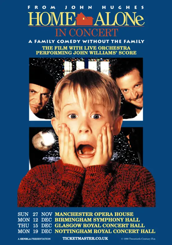 Home Alone In Concert coming to Mannchester Opera House About Manchester