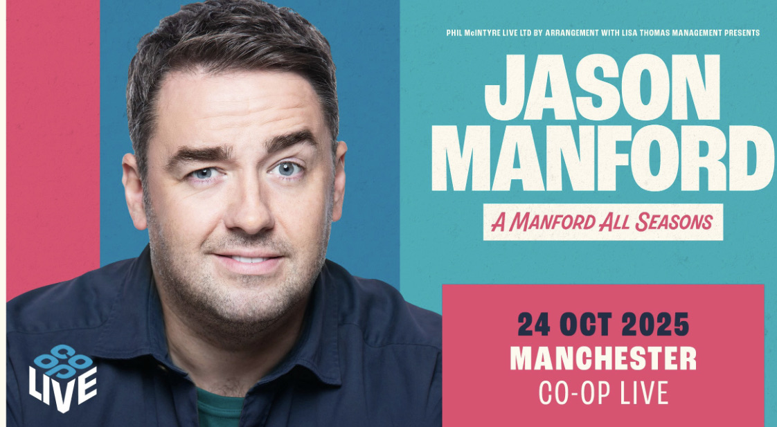 Coop Live makes first comedy announcement, confirming Jason Manford