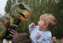 Dino Fun roars into Littleborough Park