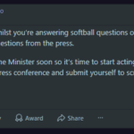 Kemi sends Andy a message on Reddit