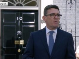 Burnham addresses the nation as PM for the first time
